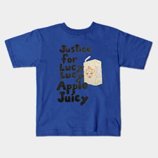 Justice For Lucy Lucy Apple Juicy Kids T-Shirt